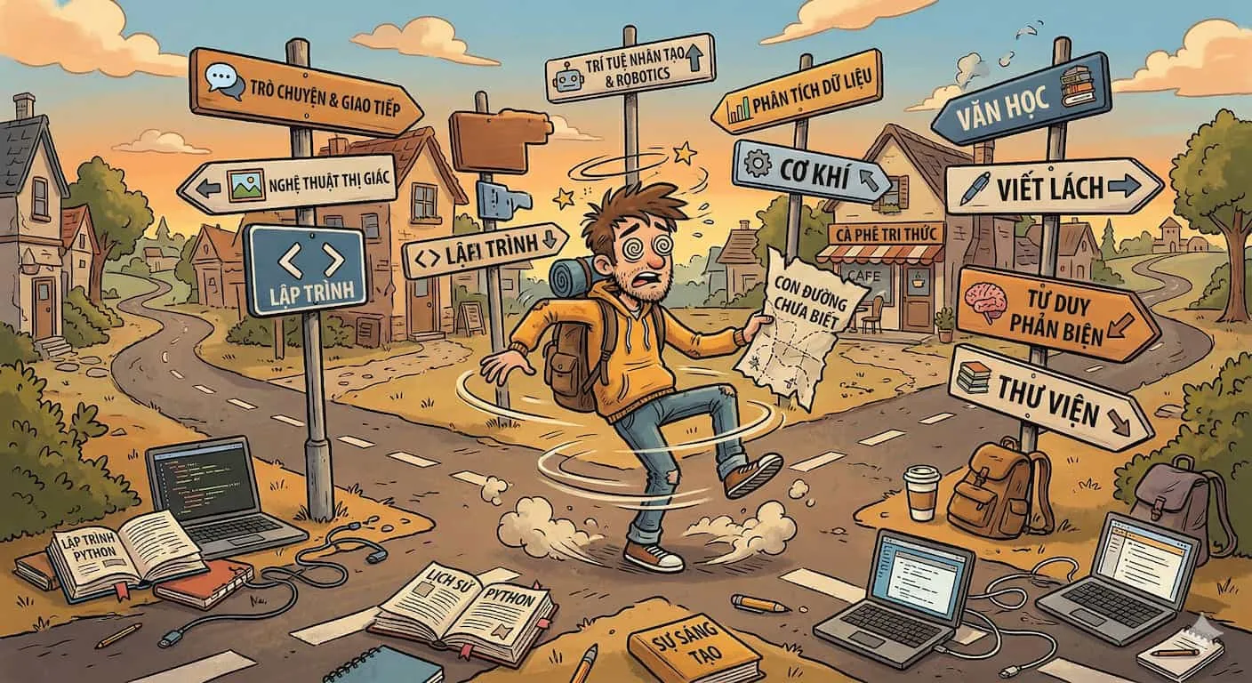 Hoang mang giữa 1 rừng công cụ