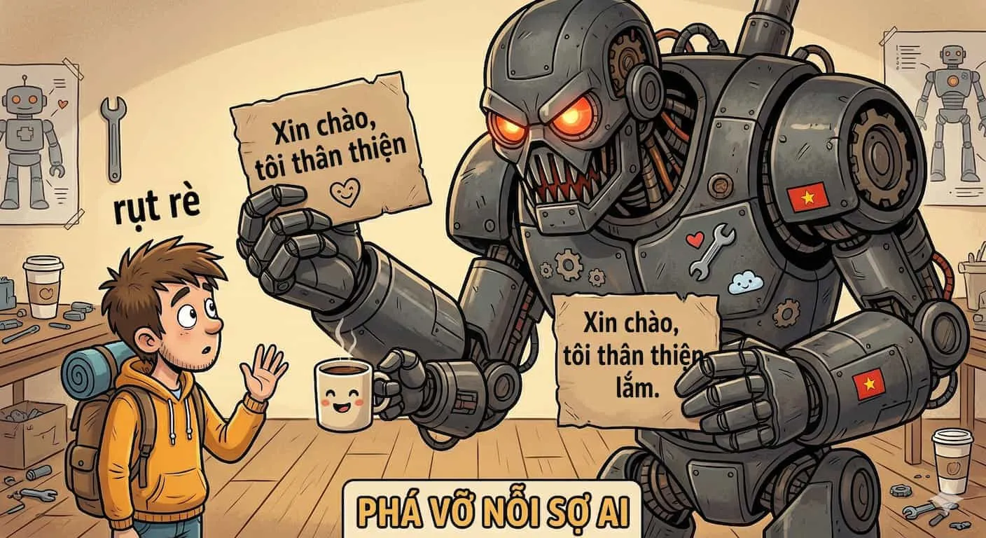 Không đáng sợ như vậy đâu!